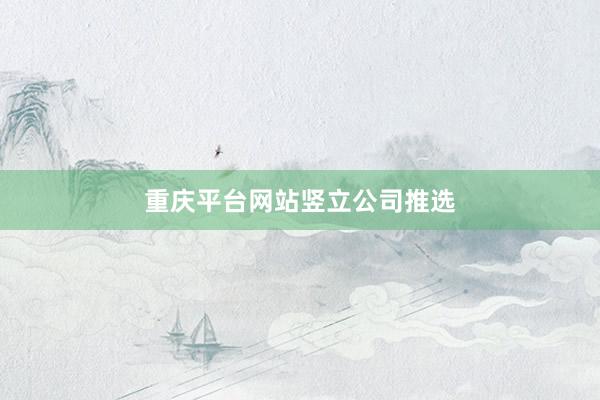 重庆平台网站竖立公司推选